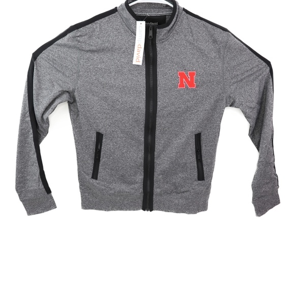 Camp David NCAA Nebraska CornHuskers Mens Full Zip - Picture 1 of 6